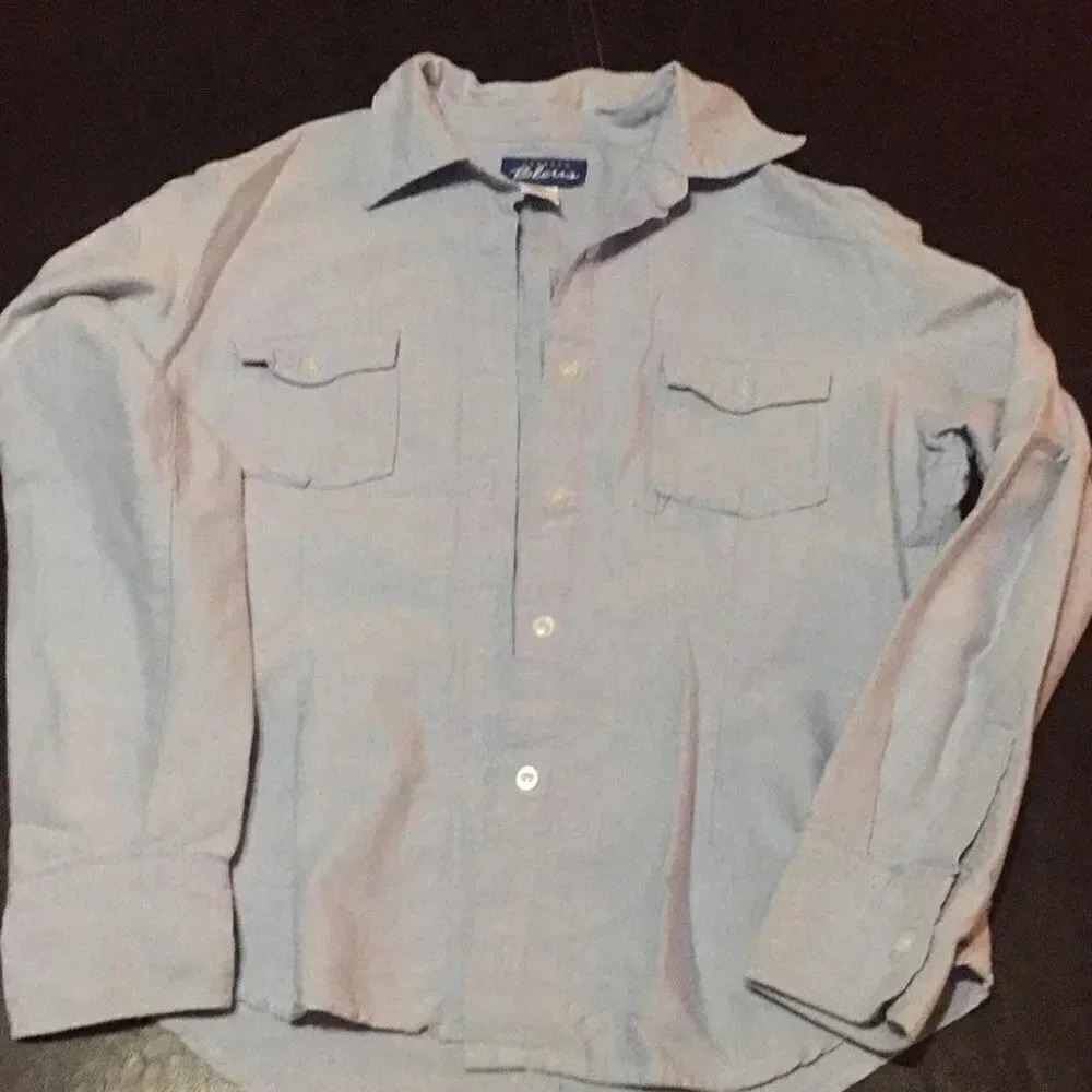 Express Bleus button down